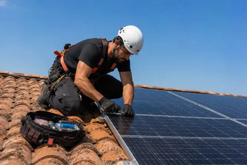 Maintenance et monitoring de panneaux solaires à Beaulieu-sous-Parthenay